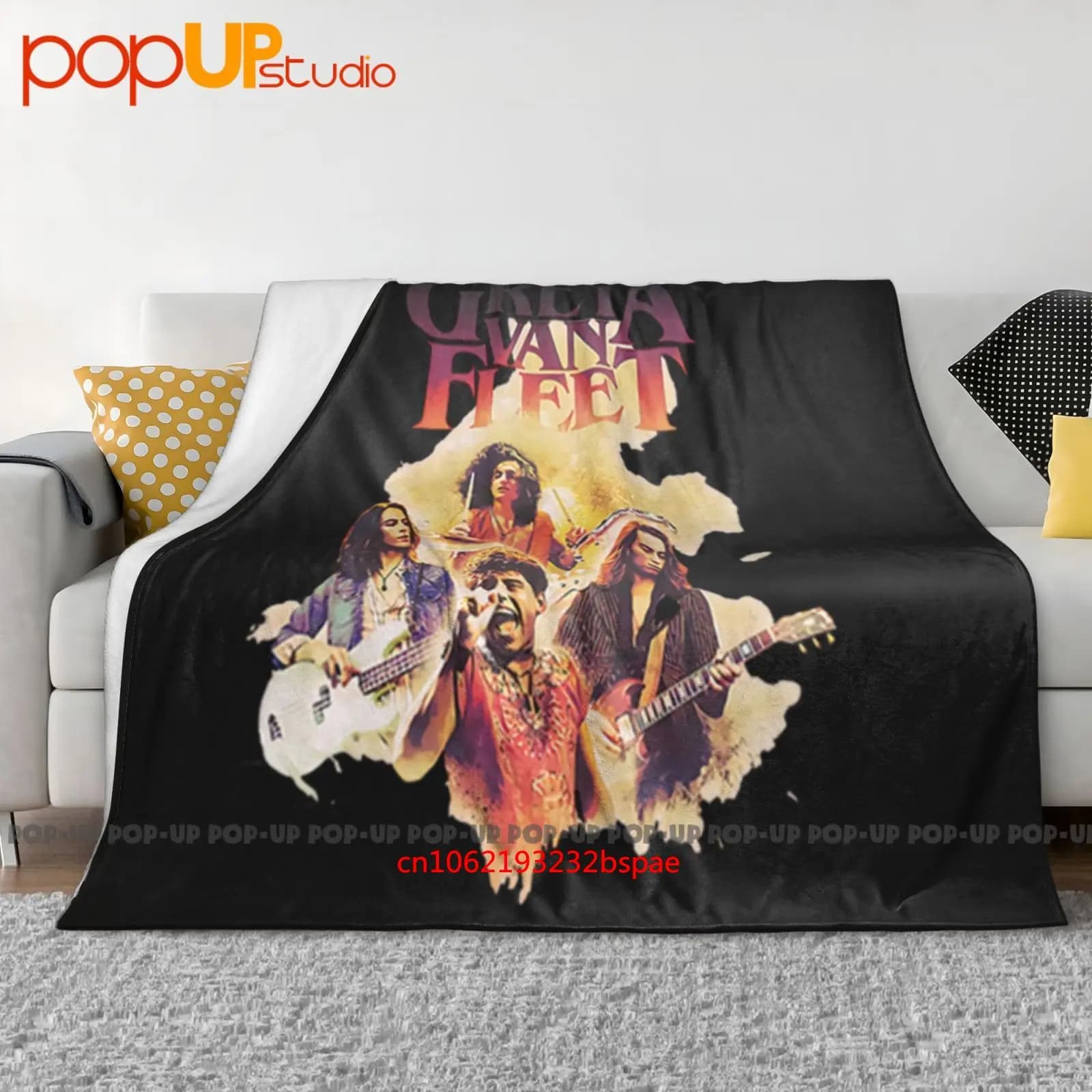Greta Van Fleet Coperta ultra morbida trapunta invernale Copridivano Copriletto
