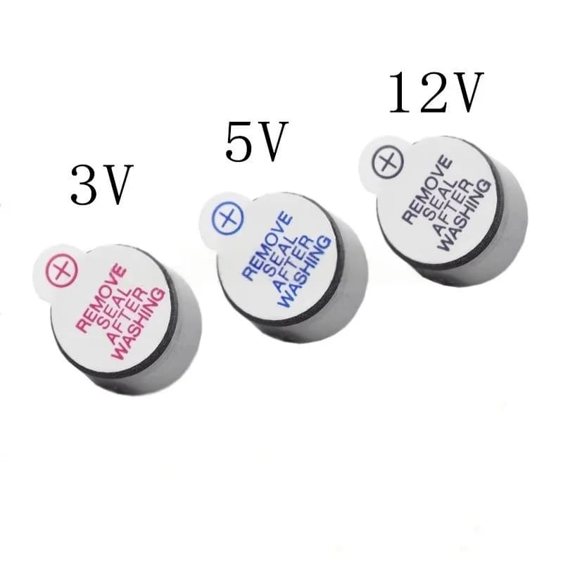 3v 5v 12v Active Buzzer Magnetic Long Continous Beep Tone Alarm Ringer 12mm MINI Active Piezo Buzzers Fit For Arduino Diy Kit