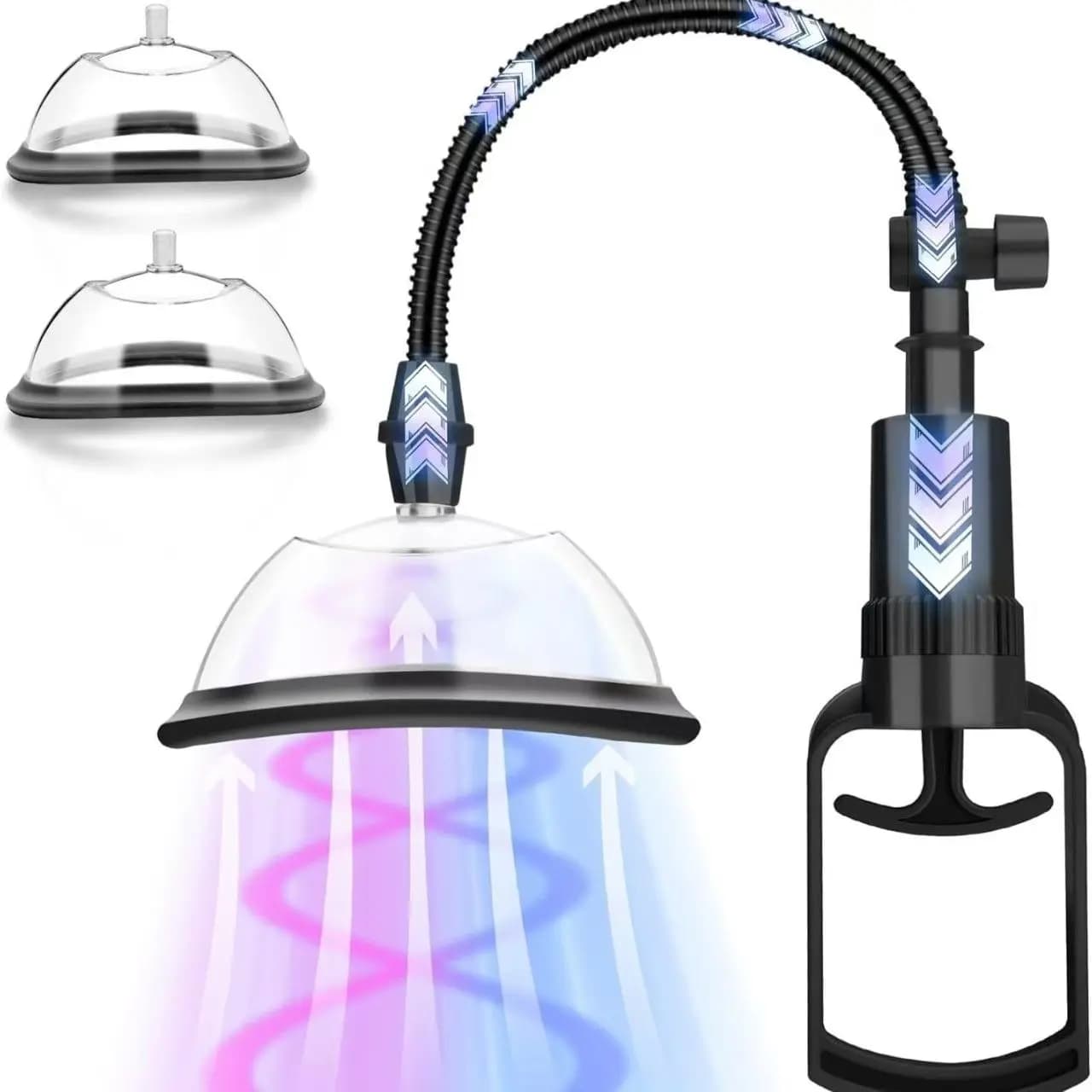 Manual Vaginal Pump Vacuum Suction Cup Clitoral Sex Toys For Women Breast Massage Nipple Stimulator Female Masturbator