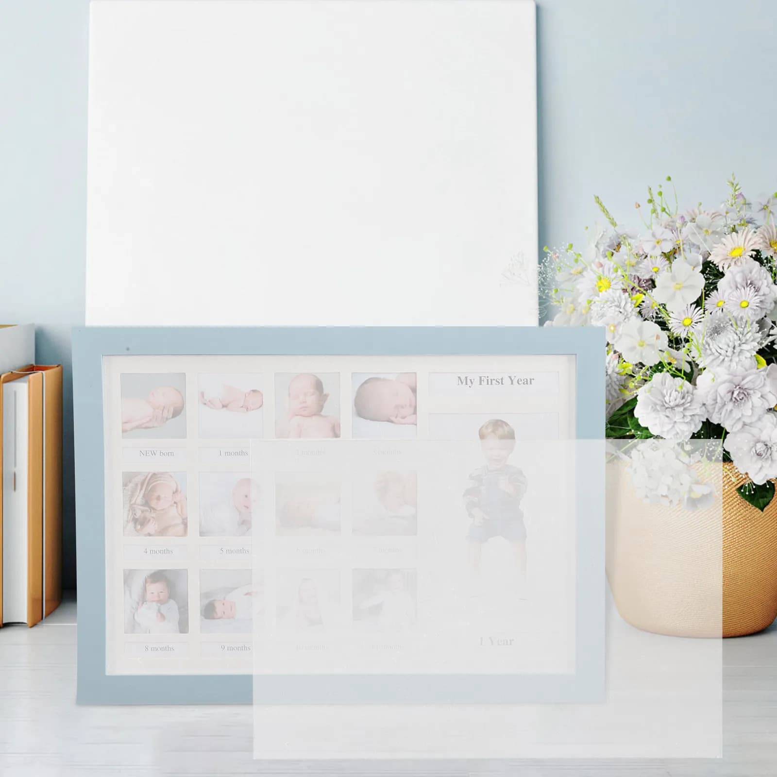 10 Pieces of Transparent Acrylic Film for Frames, Substitution Acrylic Sheets for High Transparency for Photo Frames, Artistic Projects Fai-da- ♪