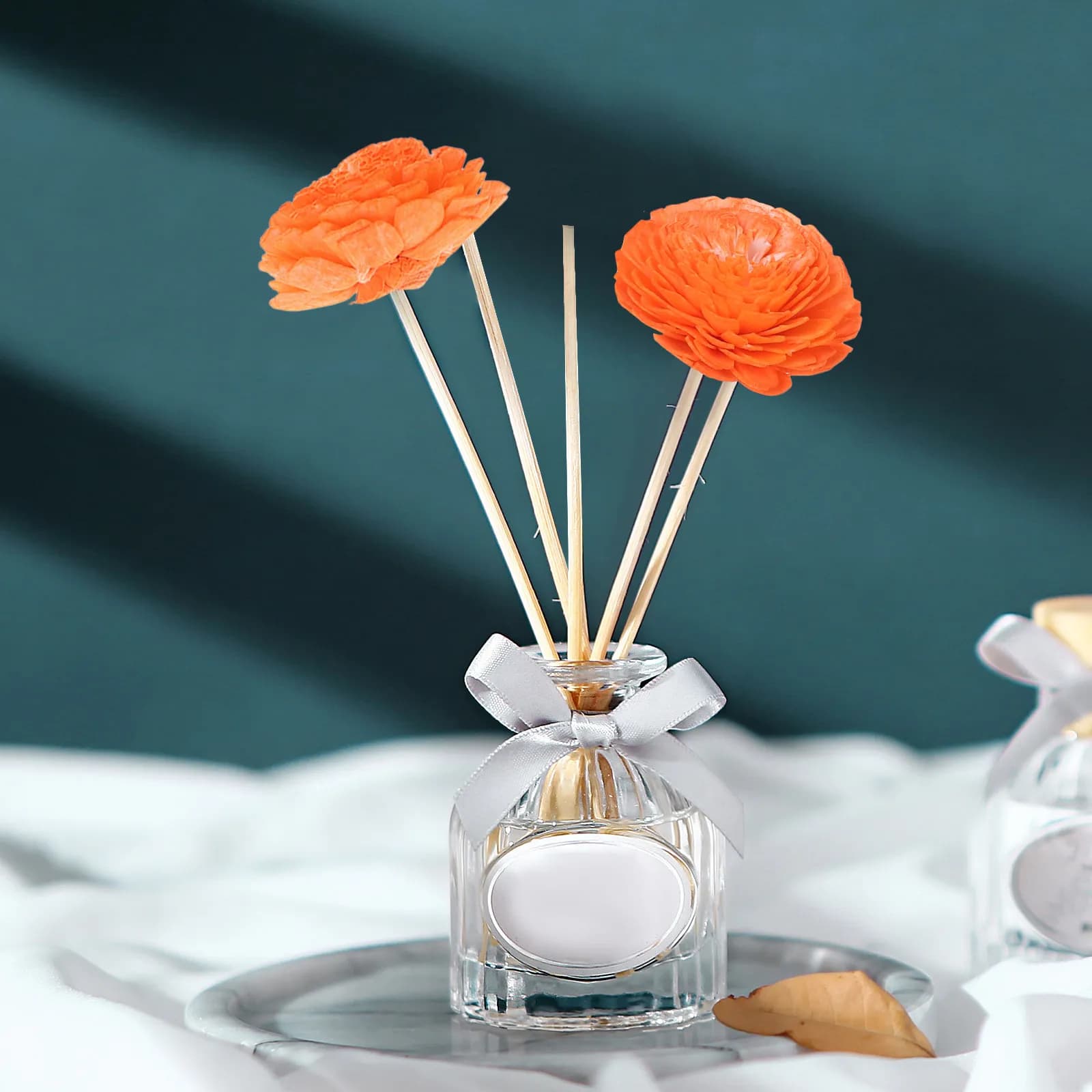 1 Set Flower Aroma Diffuser Sticks Fragrance Diffuser Rods Essential Oil Diffusing Decorative Aromatherapy Sticks For Room Home