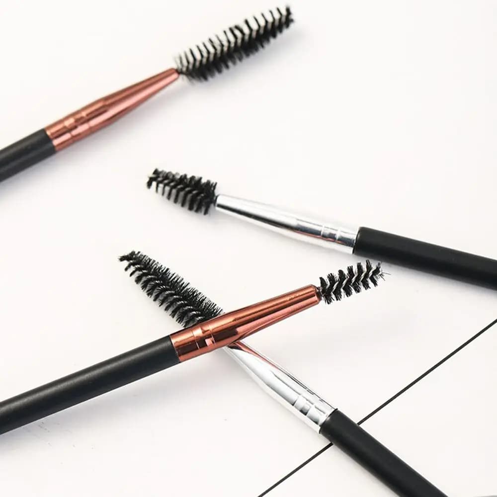 Mini Women Cosmetic Tool Brows Lash Beauty Eyelash Applicator Wands Makeup Brush Eyelash Mascara Brushes Eyebrow Brushes