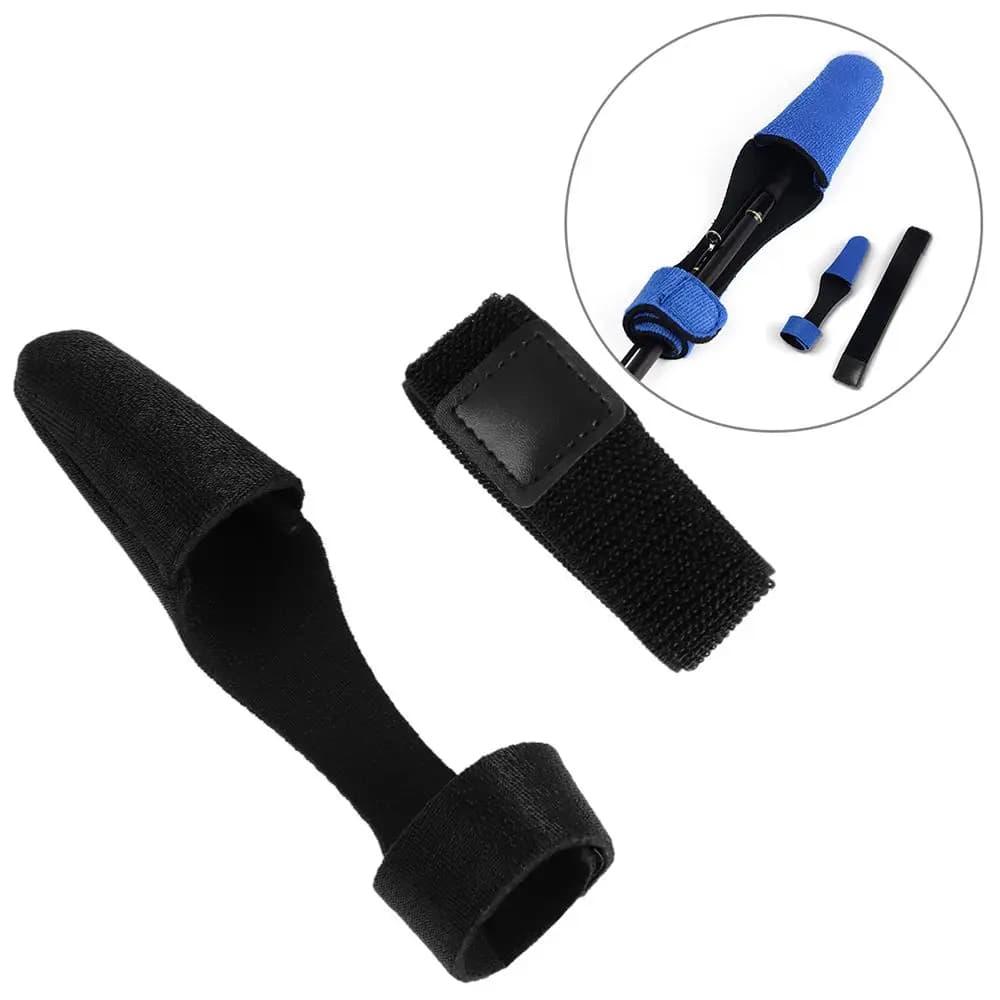 Rosso blu nero Neoprene canna da pesca Tip Covers Truss canna maniche Pole Glove Protector Case Fishing Pole Sleeve Pole Strap Tools