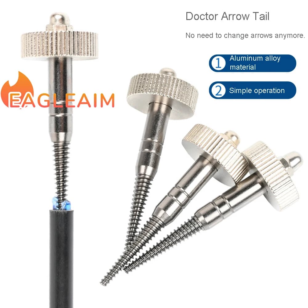 Bow and Arrow Doctor Archery Arrow Nock Insert Arrow Tails Removal Tool Broken Tail Puller Shaft Clean Bow Target