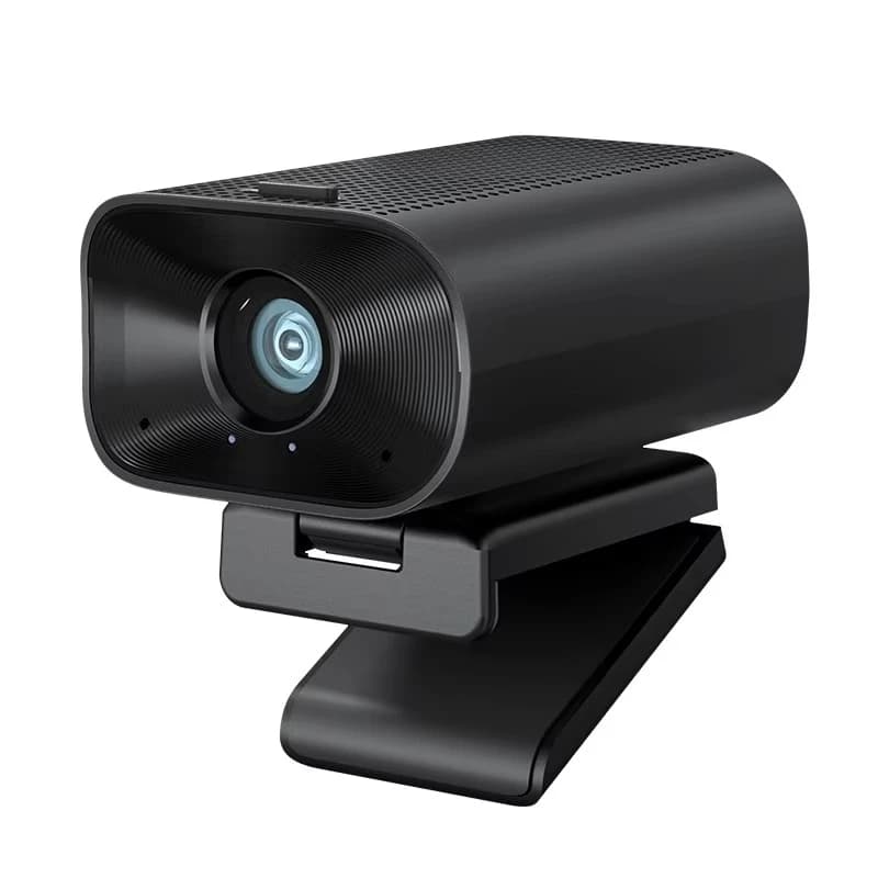 Streaming Webcam 3-in-1 USB Webcam with Microphone and Speaker