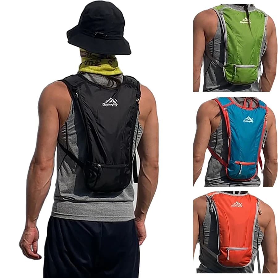 Cycling backpack with Water bag, Hiking bag, Running, Climbing, Jogging, Backpack with Hydrating Vescica