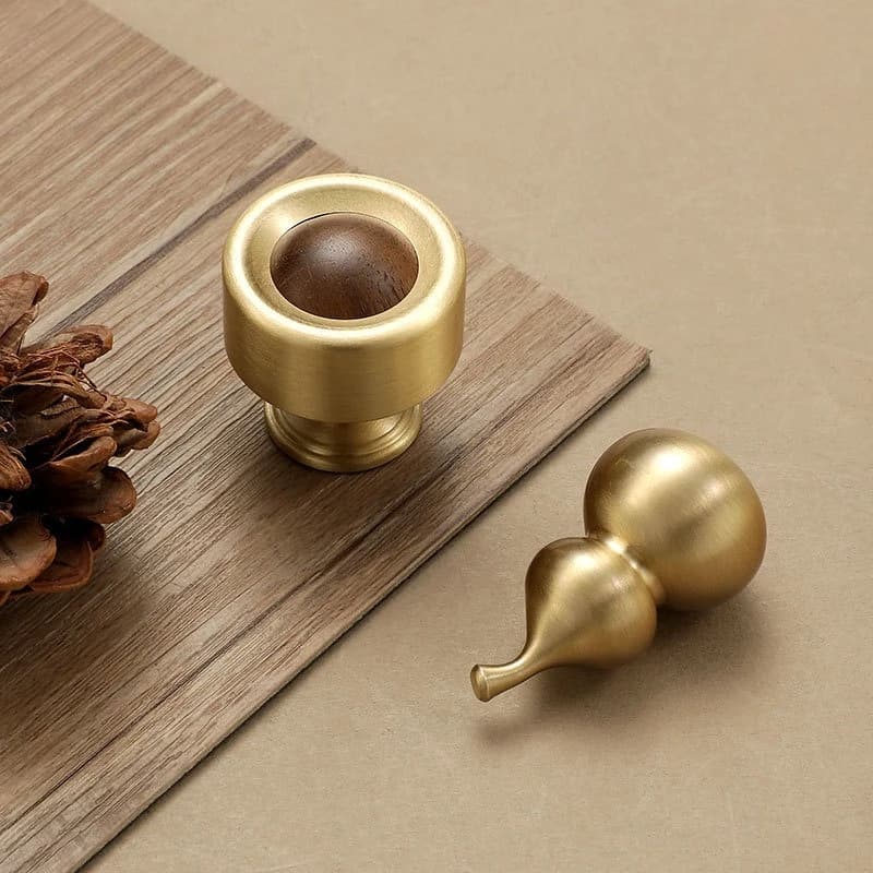 Maniglie creative per porte dell'armadio - Maniglie per cassetti in ottone massiccio - lussuose maniglie per porte dell'armadio per scarpiera