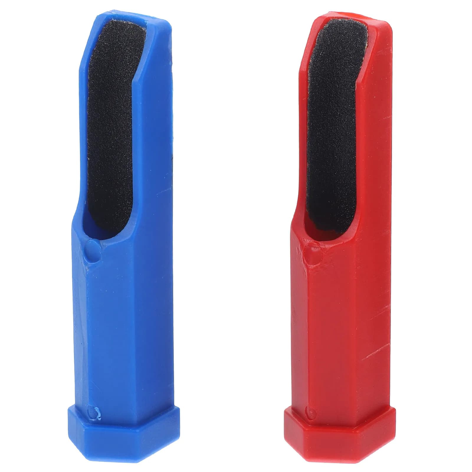 2 Pezzi Strumento per Modellare e Lucidare Punte Stecca da Biliardo, Lima per Riparazione, Accessorio Utensile per Levigatura e Rifinitura in Plastica