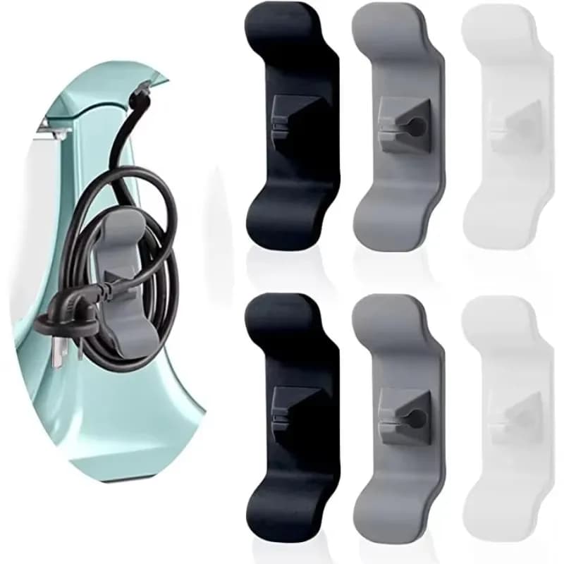 1/2/3/5/10 Pezzi Avvolgicavo Multiuso Anti-avvolgimento, Mini Organizzatore per Cavi di Alimentazione per Elettrodomestici da Cucina, per la Casa