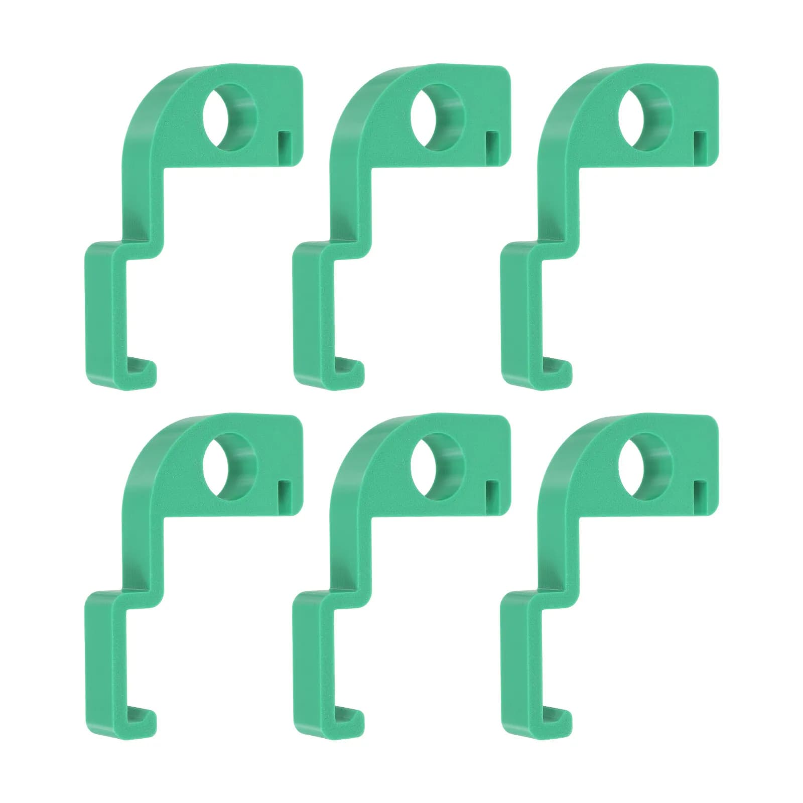6Pcs Bin Ventilation Support Clip Plastic Trash Can Airflow Spacer for Reducing Odors Improving Air Circulation Garden Office