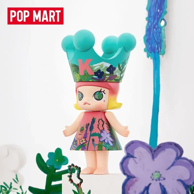 POPMART MEGA ROYAL MOLLY 400% Series Blind Box Doll Guess Bag Toys Mystery Box Desktop Ornaments Collection Anime Action Figure