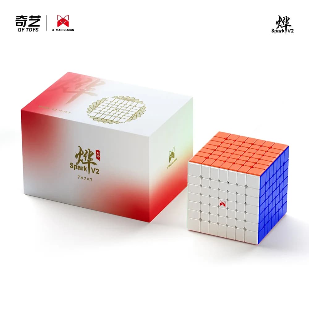 [Picube] QiYi XMD Spark V2 7x7x7 Cubo Magnetico Professionale SparkV2M 7x7 Magic Speed Cube Spark V2M Twist Giocattoli Educativi