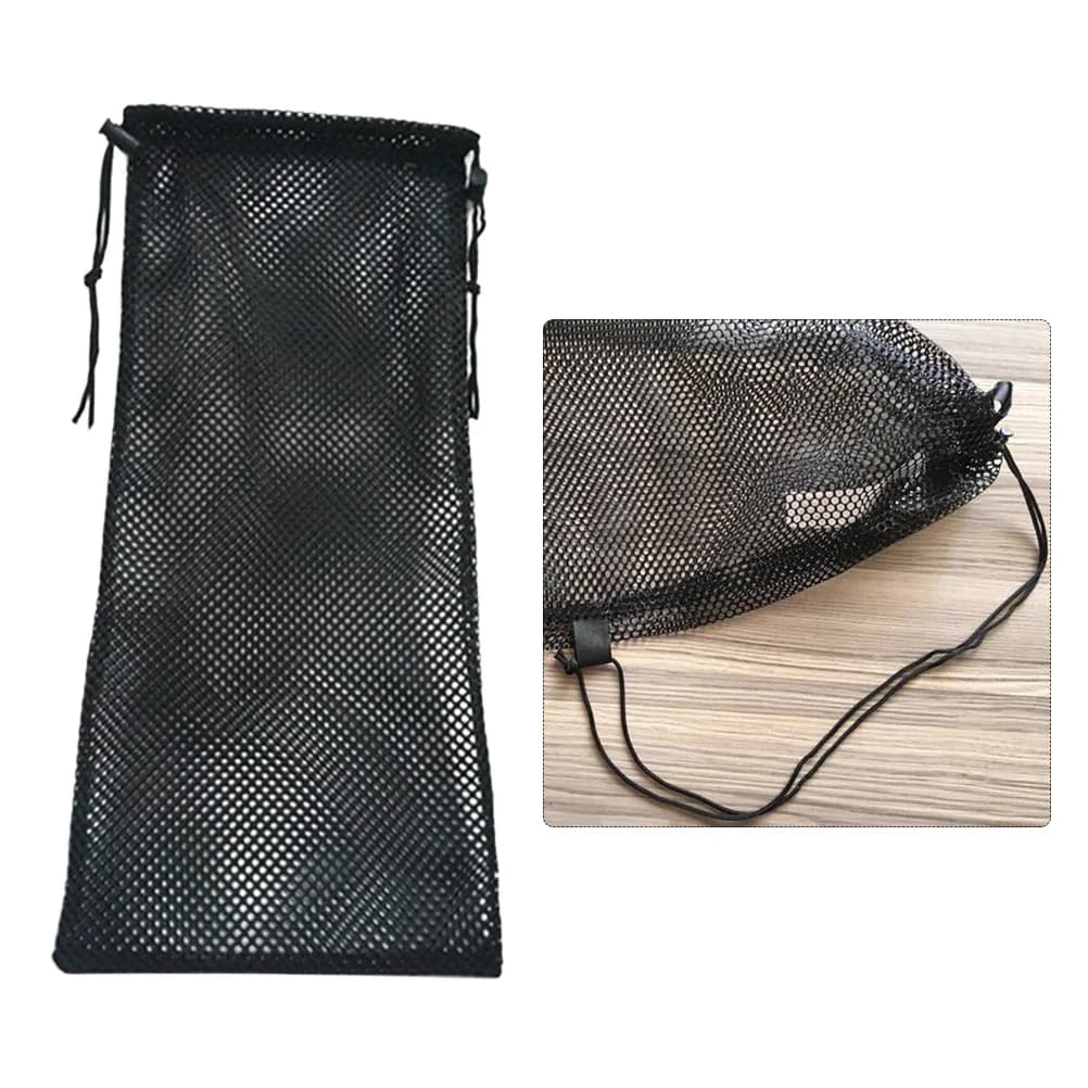 Large Network Dive Bag for Snorkeling Equipment Quick Drying Light Nylon Bag with High Strength Drawstring 20 kg