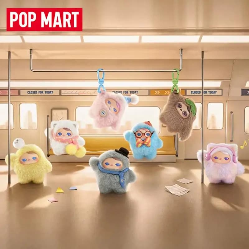 POP MART PUCKY Closed For Today Series Vinyl Plush Pendant Genuine Blind Box Toys Mystery Box Doll Guess Bag Cute Gifts