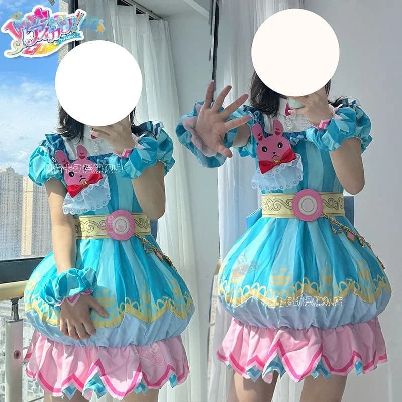 Minami Mirei Costume Cosplay Anime Pripara Little Idol Lolita Dress Halloween Party Girl Dolce Uniforme Accessori Prop Set