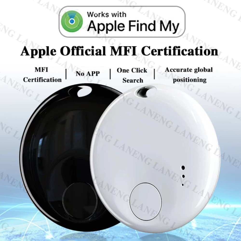 Wireless GPS Smart Tracker funziona con Apple trova la mia APP NTag dispositivo di promemoria Anti smarrimento localizzatore MFI nominale chiave per auto Pet Kids Finder