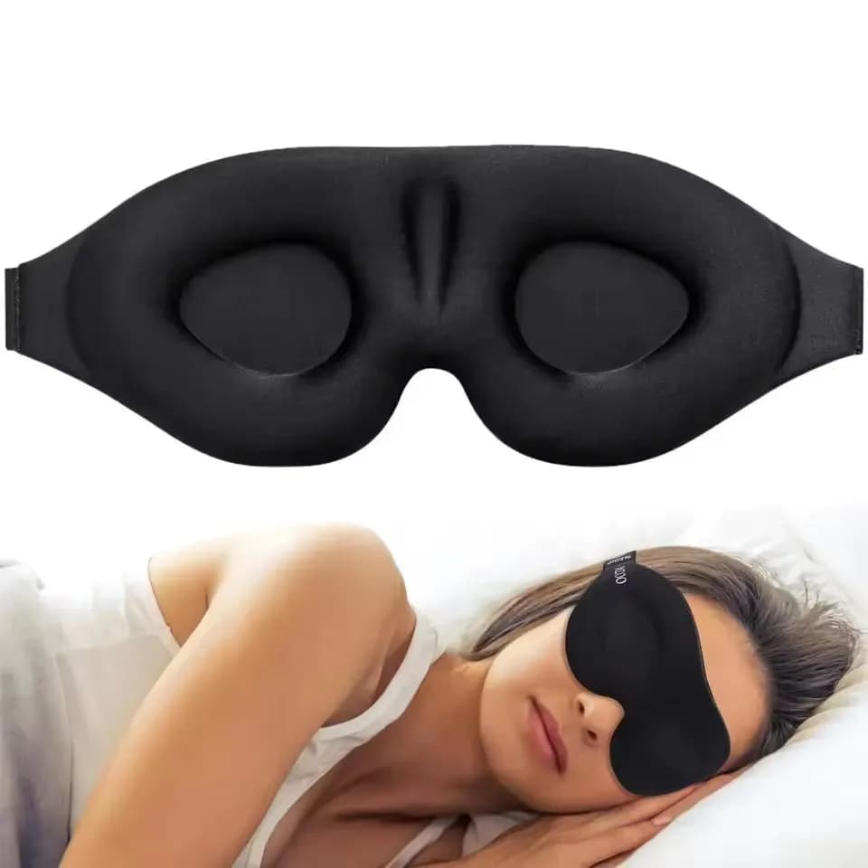 3D sleep mask shaped for men and women, comfortable eye mask for sleeping