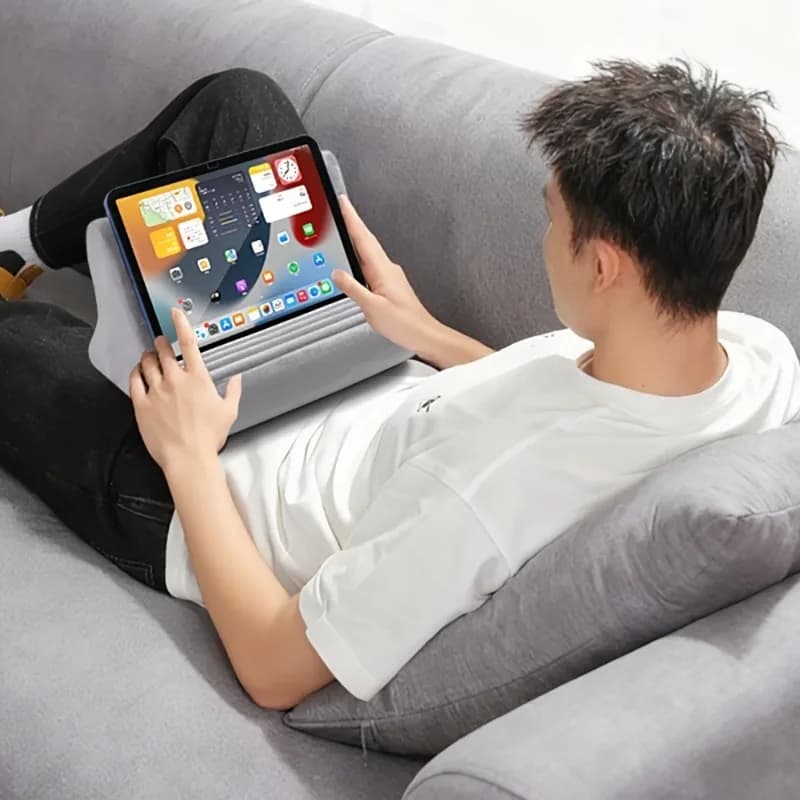 Lazy Phone Stand Pillow Tablet Reading Soft Pillow Pad Multi-Angle Adjustable Pillow Pad