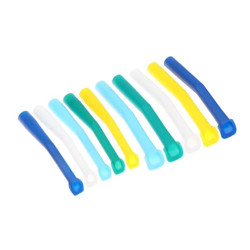 5 pieces dental strong suction tips, dental duck beak evacuation tips