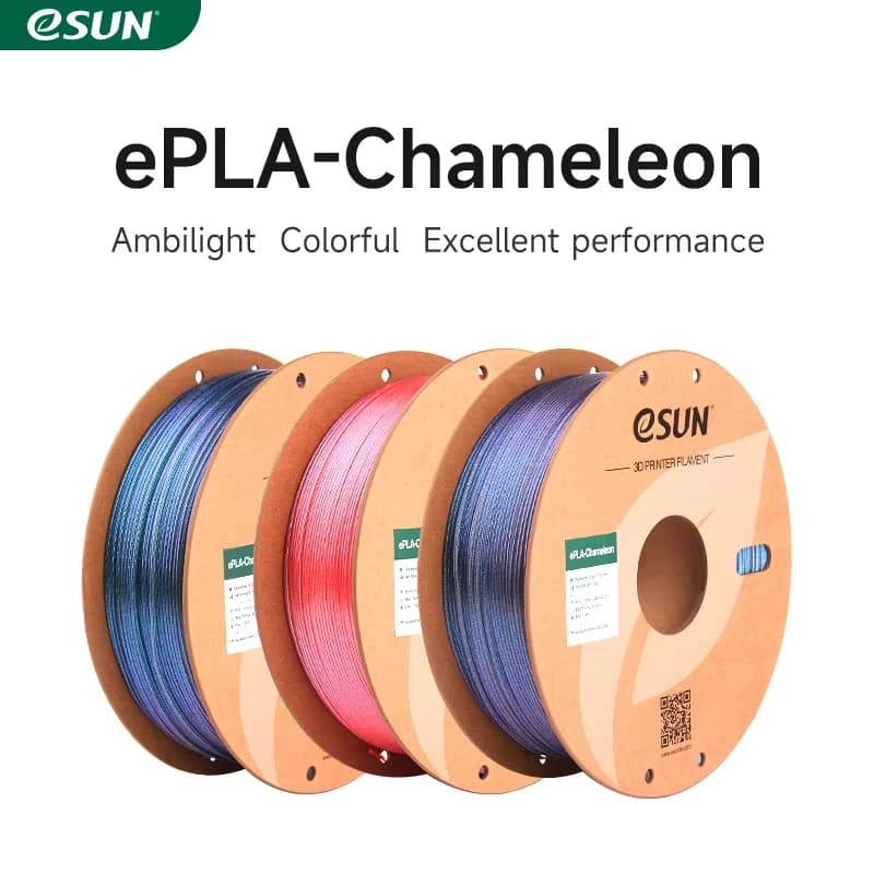eSUN Camaleonte PLA Filament 1.75mm 1KG Glitter 3D Printer Filament PLA Color Dispensing Updated For Bambu Lab 3D Filament