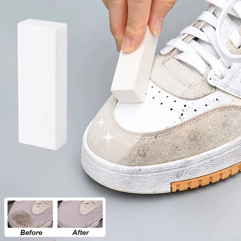 Gomma per Pulizia Scarpe in Pelle Scamosciata e Sneaker, Cura delle Scarpe in Pelle Opaca, Sbiancante e Rivitalizzante per Velluto e Pelle, Strumento per Rimuovere le Macchie