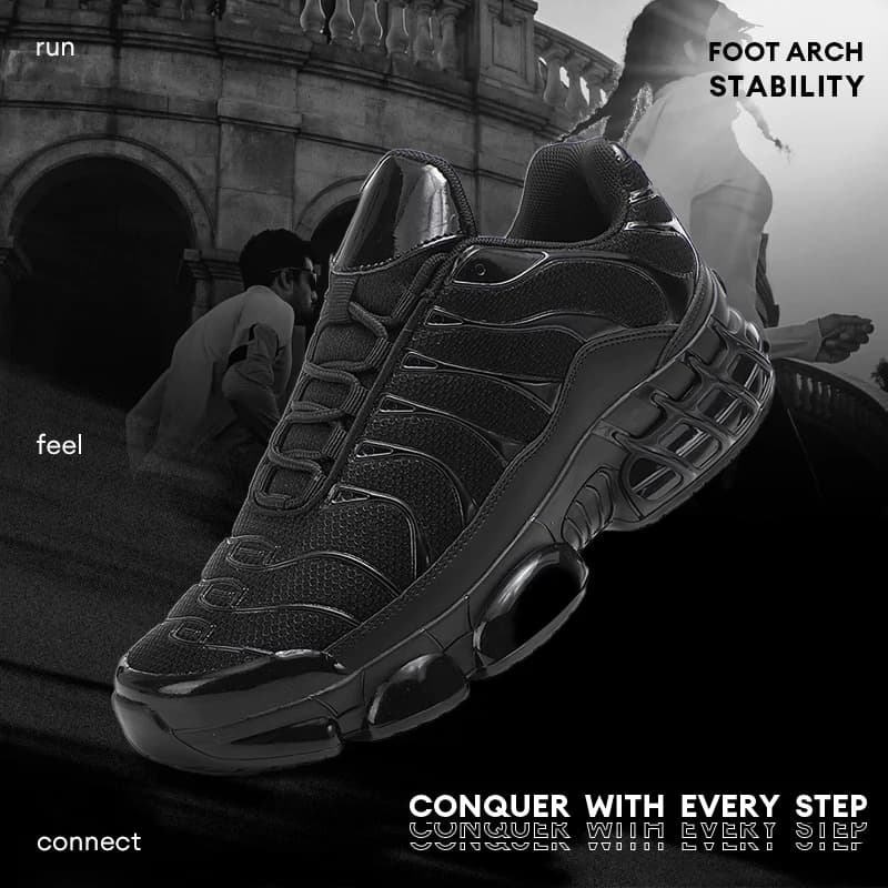 Men's Casual Sports Shoes with Air Damping, Breathable for Running, Gym, Training, Walking, Convenient and With Urti Absorption
