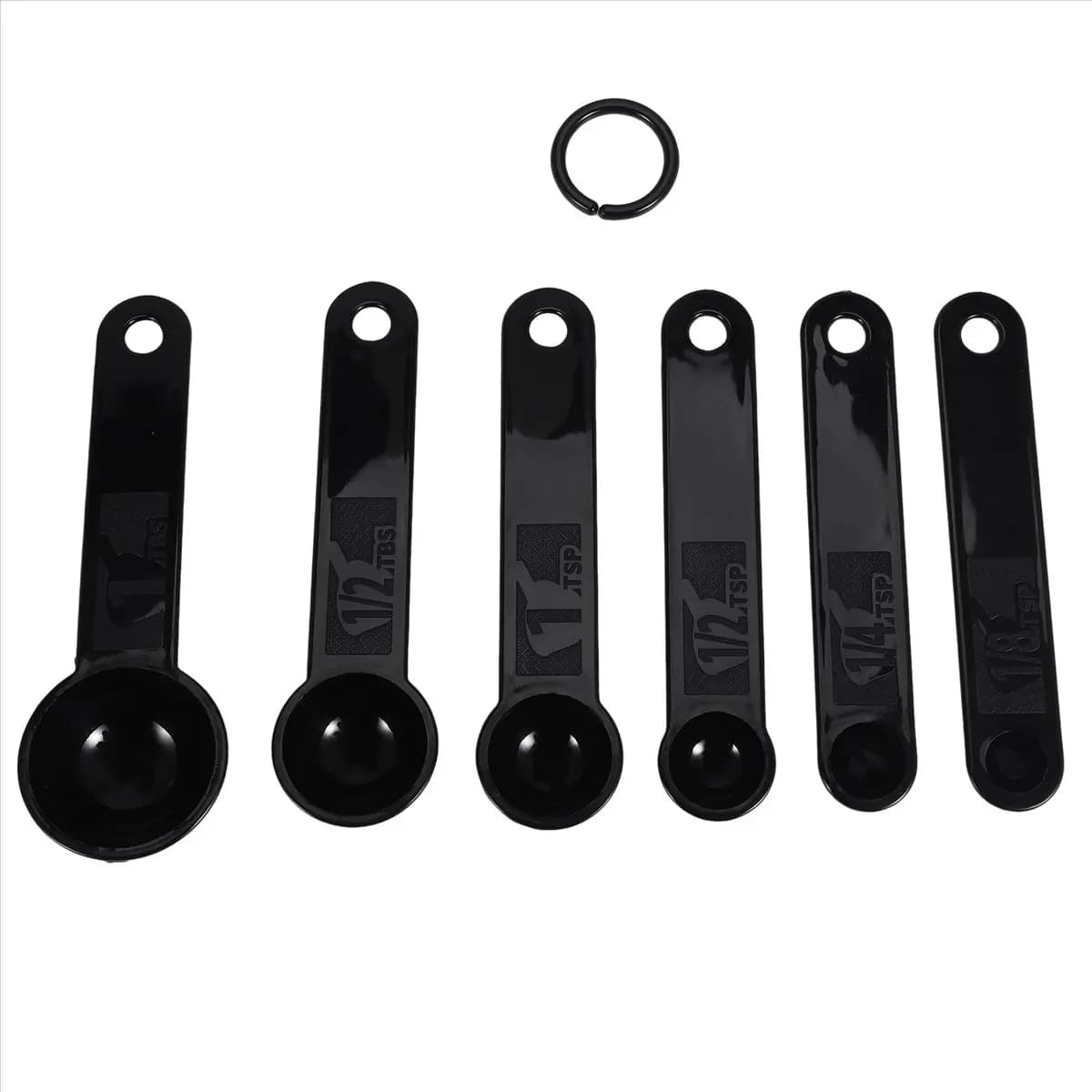 AA14 1 Set 6 pcs 1/8 -1 TBS Plastic Scoops