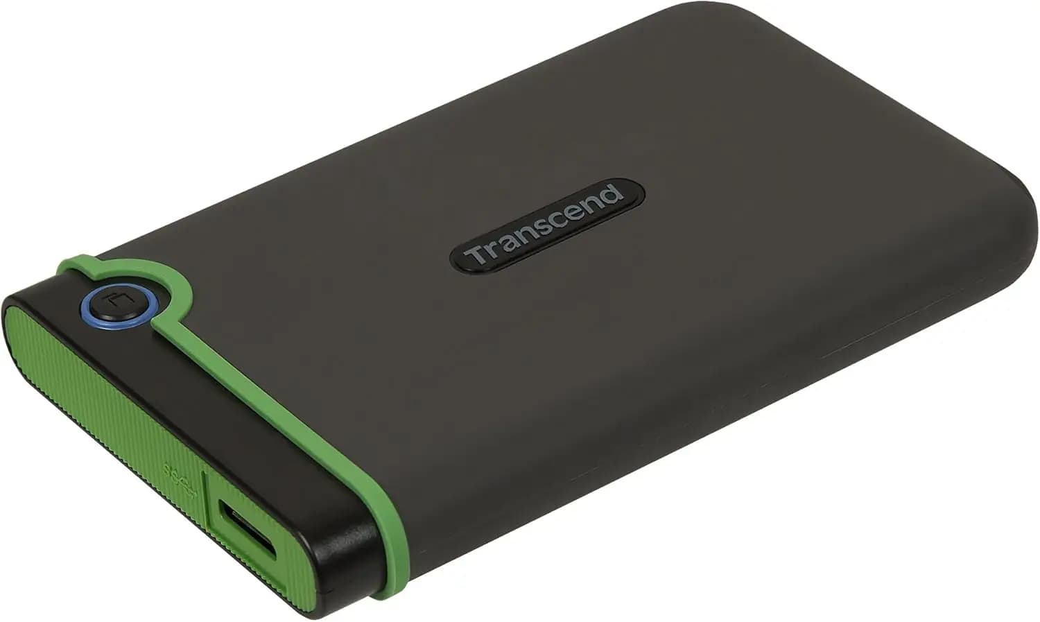 Hard Disk Esterno Robusto da 2TB USB3.1, HDD Portatile con Backup Automatico One-Touch, Resistente agli Urti, Compatto e Leggero per