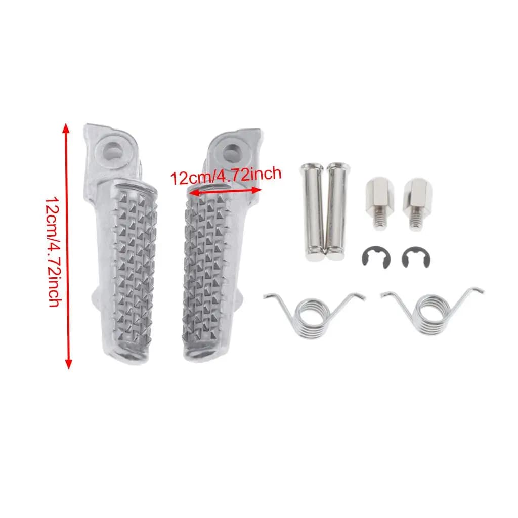 Pedane Anteriori in Metallo CNC per Moto, Supporto per il Pilota, Compatibili con Honda CBR1000RR 2004-2014, per Lunghi Viaggi