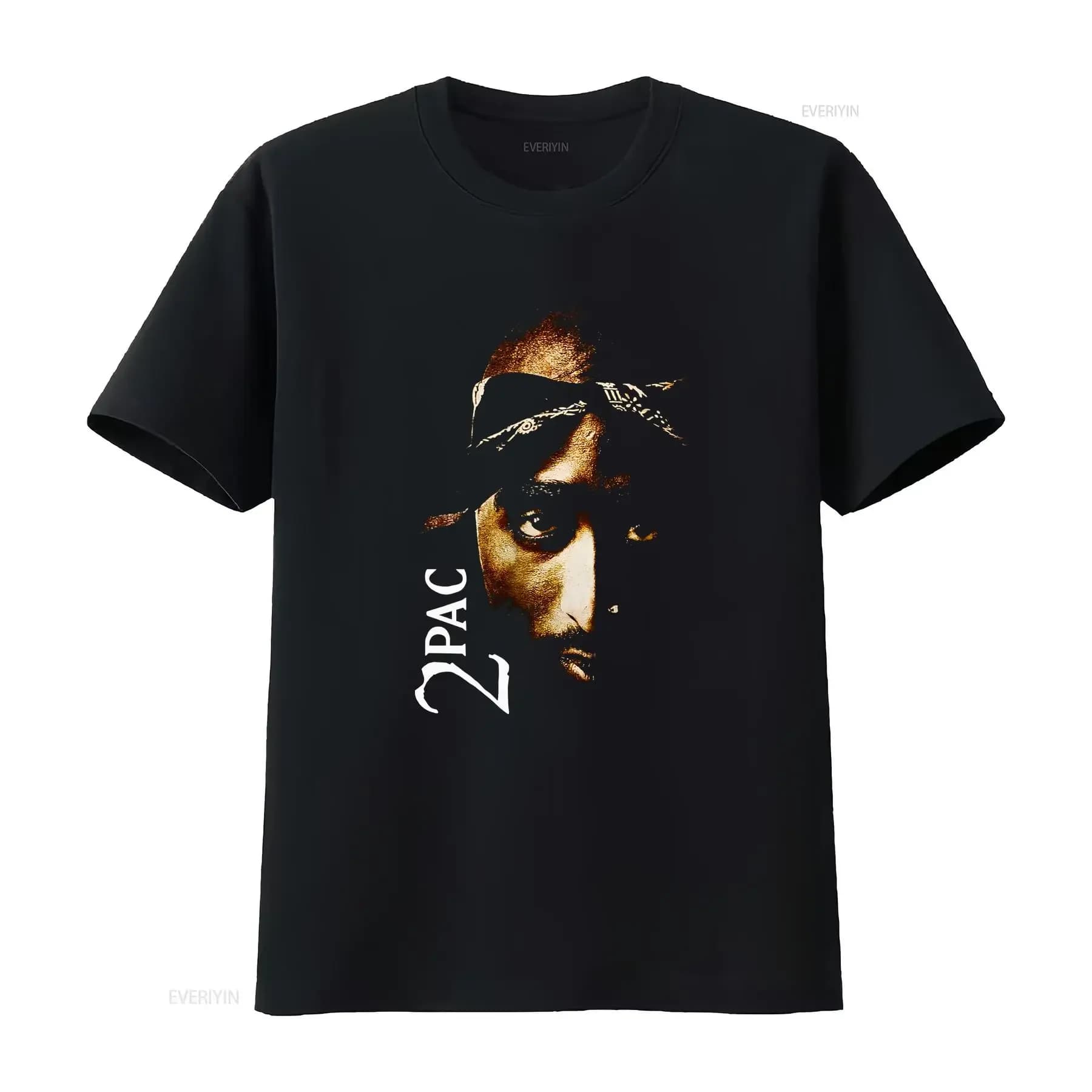 90s VINTAGE TEE 2Pac Print T Shirt Boot Sol s XXL Black vintage Washed Slightly Stretched Breathable designer clothes fashion