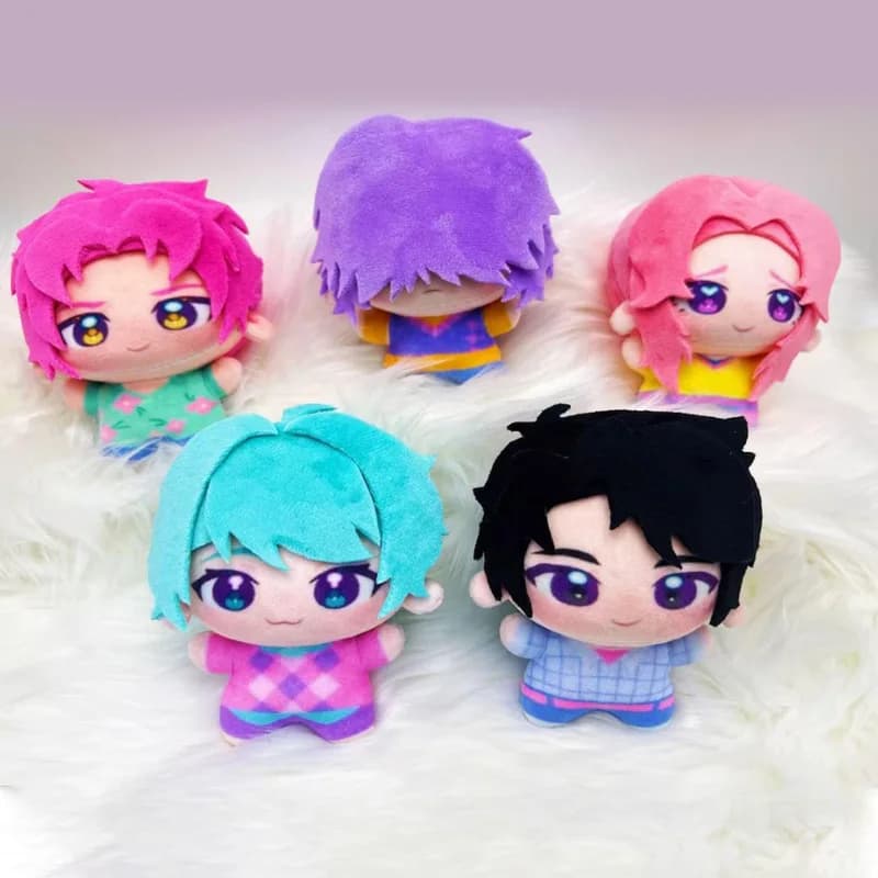 Simpatico Peluche Kpop Demon Hunters a Forma di Uccello, Personaggio Anime Chibi, Morbido Giocattolo Imbottito, Kawaii, Decorazione per la Stanza, Regalo per Ragazze