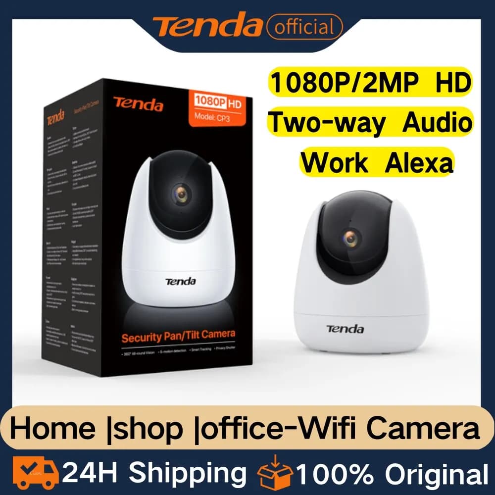 Tenda telecamera di sicurezza per interni telecamera WiFi 1080P 2K Baby Monitor visione notturna Audio a 2 vie rilevamento umano telecamera IP PTZ Cloud