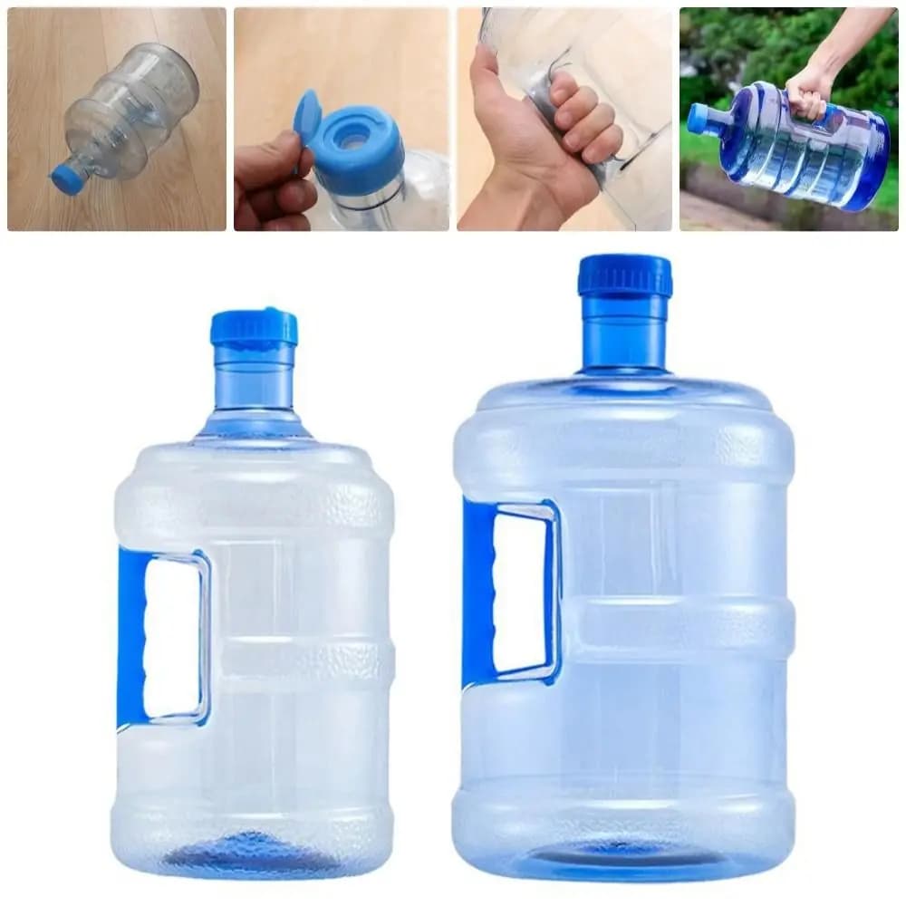 Brocca vuota per bottiglia d'acqua pura contenitore portatile riutilizzabile per acqua minerale secchio per auto all'aperto barile per Dispenser per uso alimentare