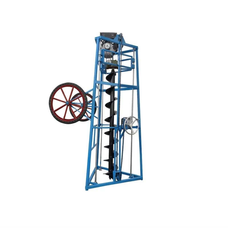 【Best-seller】 Trivella per Fori nel Terreno con Treppiede ad Alte Prestazioni