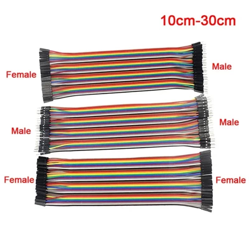 Dupont cable in copper wire with connection wire for Arduino Jumper Wire for male electronic shepherd male to female10CM 20CM 30CM