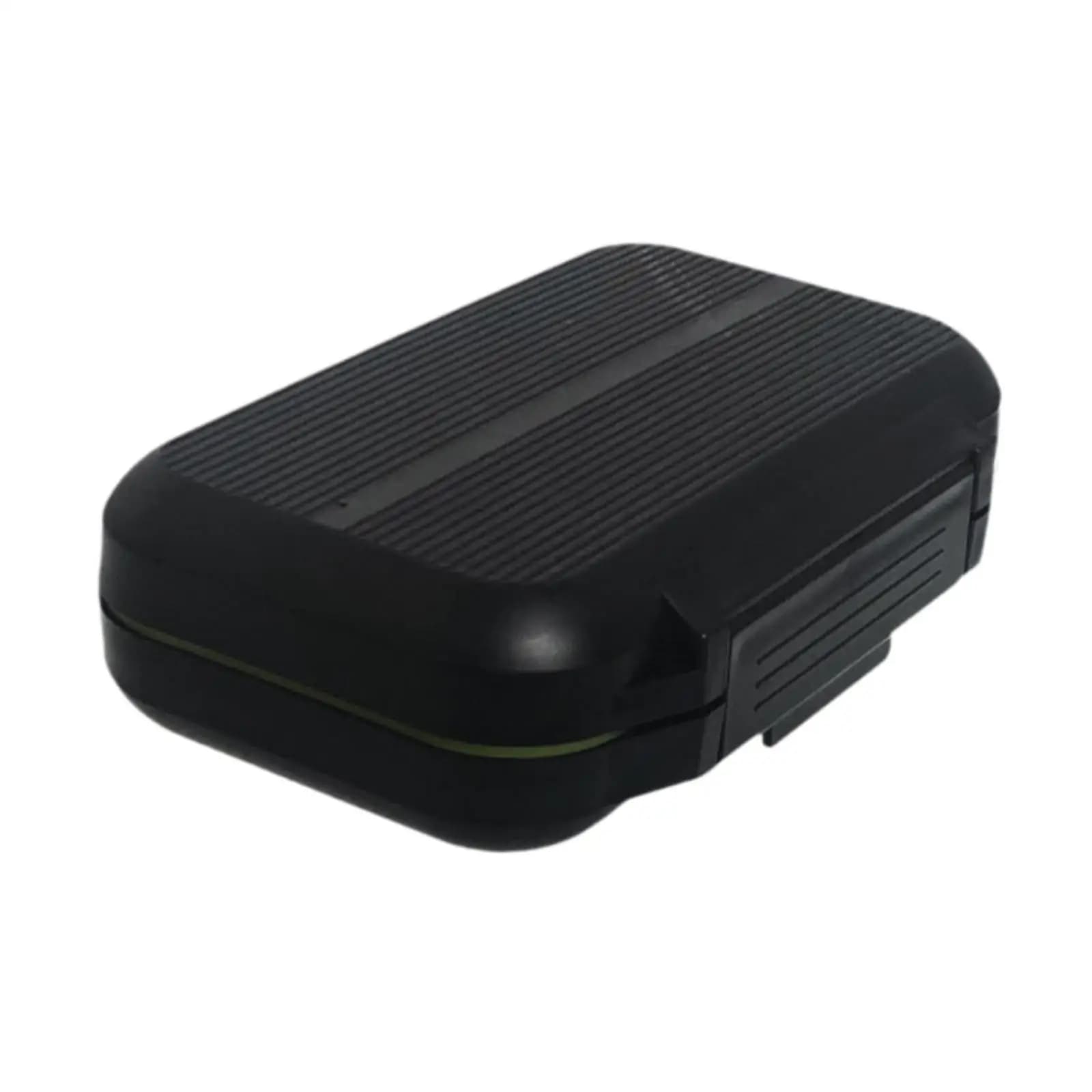 Storage box for fishing gear, double side container, robust, lightweight, multifunctional, for fly fishing accessories, for beginners