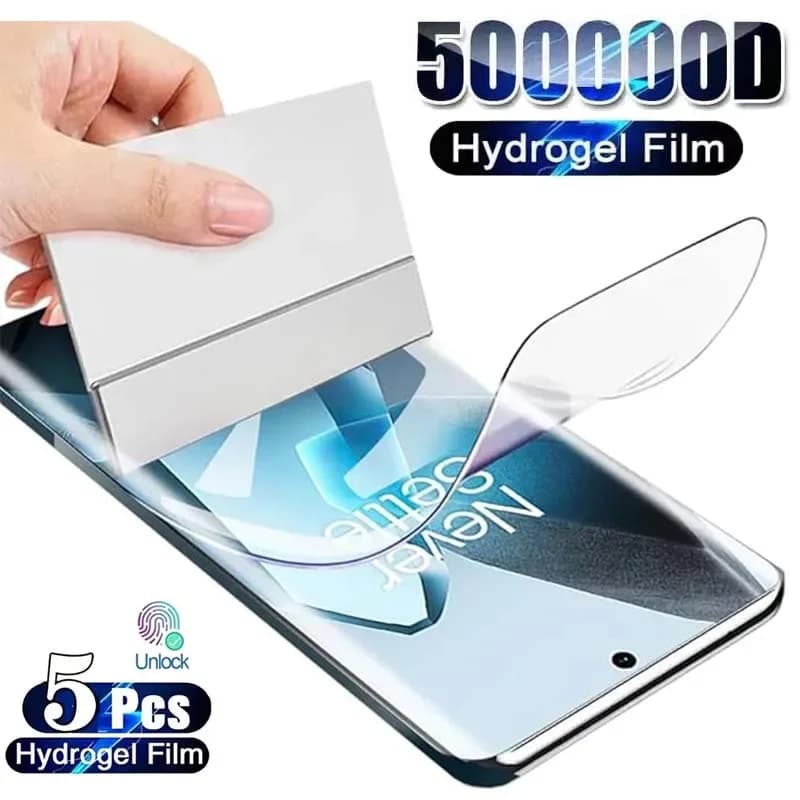 5 pezzi pellicola idrogel per OnePlus 15 13 13R 12 12R 11 10 Pro Nord 5 CE 5 4 3 Lite Ace 6 5 protezione schermo copertura