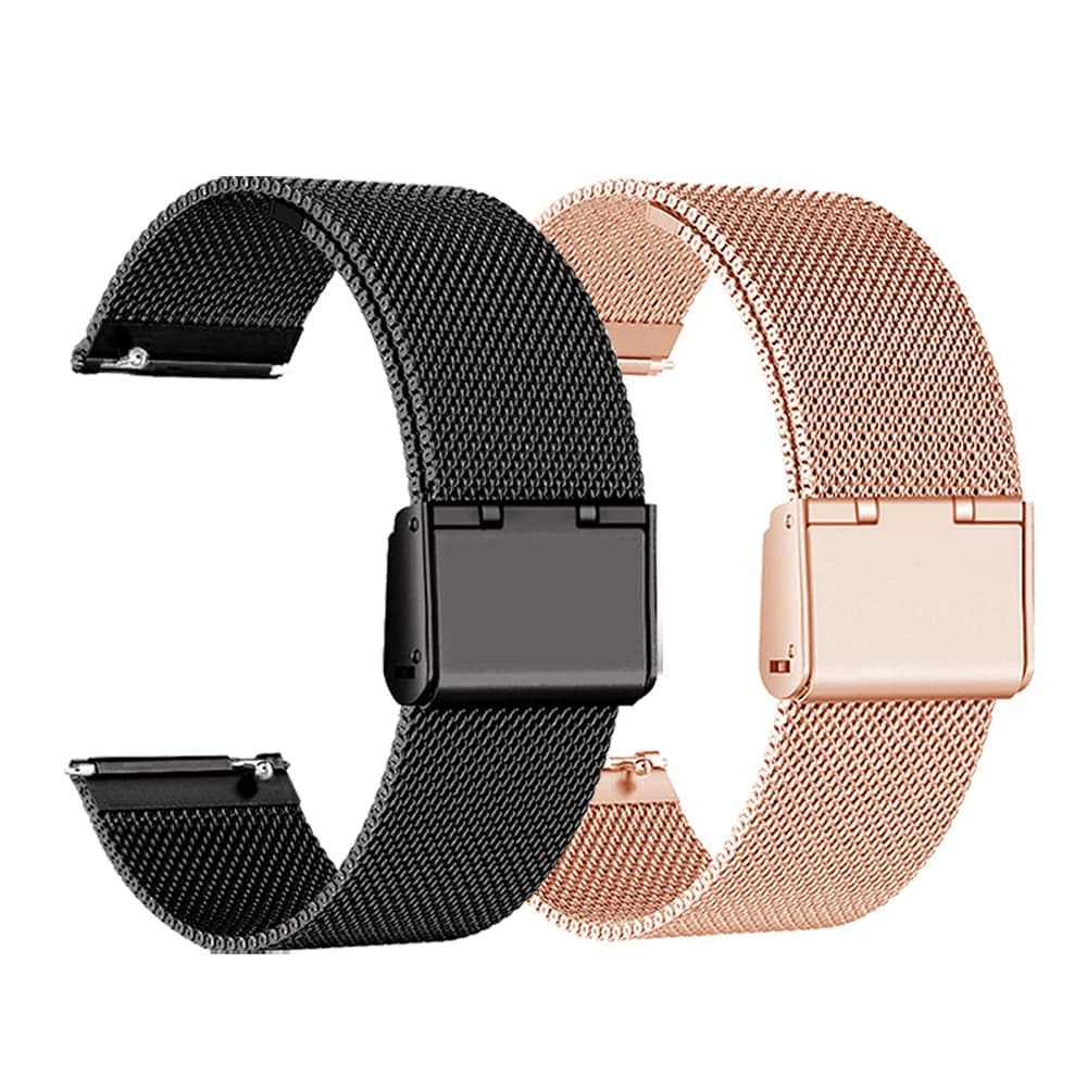 20mm 22mm cinturino in metallo per TicWatch Pro 3 GPS Ultra LTE Smartwatch braccialetti ad anello per TicWatch GTW/GTK/GTA E3 E2 S2 GTH 2 cinturino
