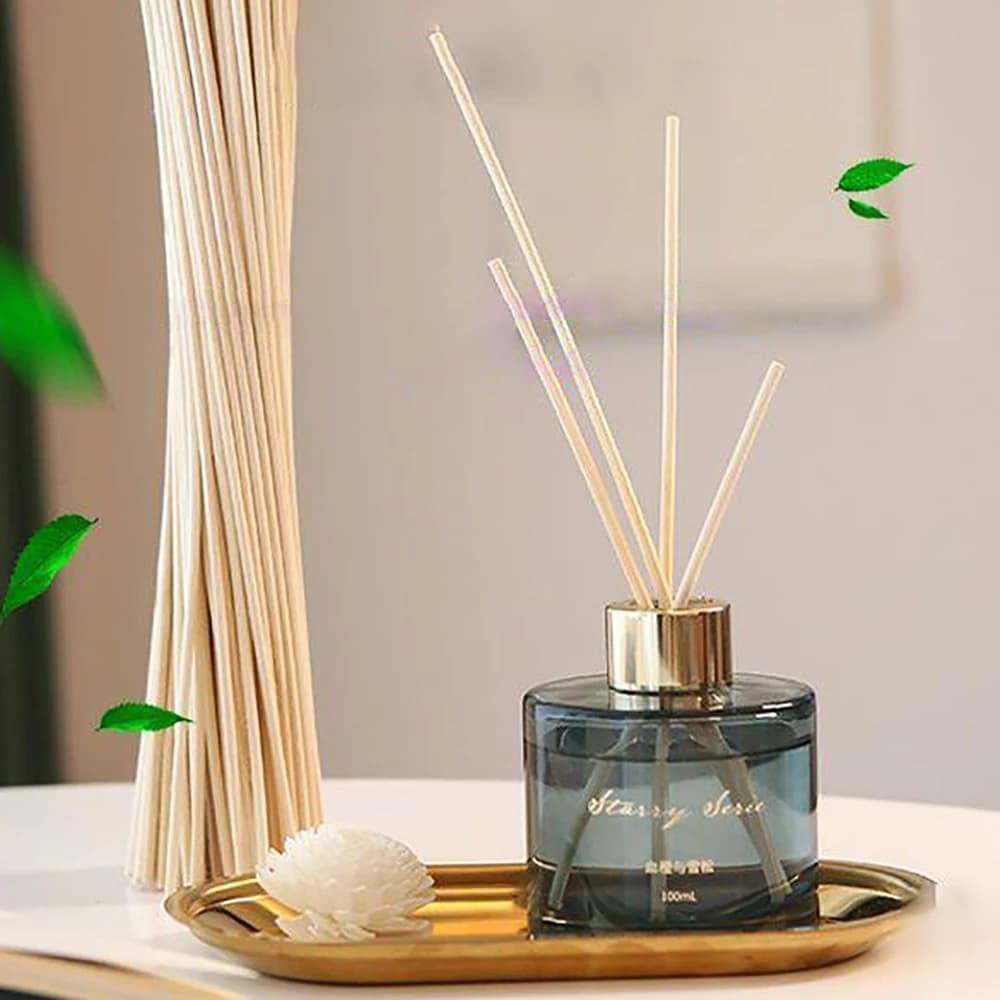 10/50pcs Reed Diffusore Sostituzione Stick Decorazioni Per La Casa Forniture Extra Spesso Rattan Reed Olio Deodorante Diffusore Aroma Fragranza