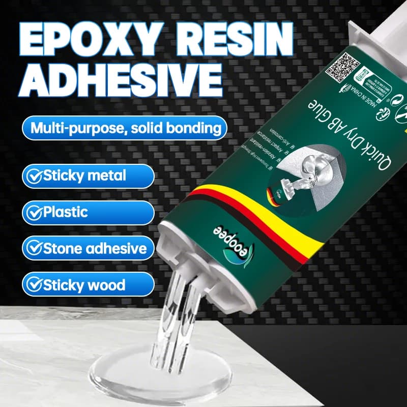 Epoxy Resin AB Glue Strong Bonding Transparent Adhesive High Viscosity Waterproof Repair Metal, Ceramics, Electronic Components