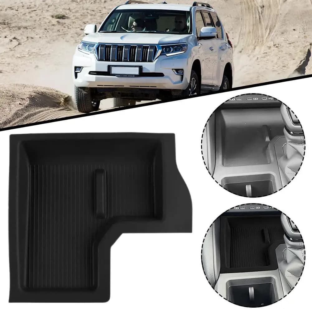 Auto Centrale di Stoccaggio Pallet Bracciolo Contenitore Dell'organizzatore Scatola di Immagazzinaggio Per Toyota Land Cruiser Prado 250 LC250 2024 2025 Q9V4