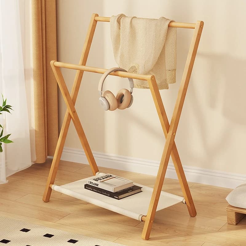 Living Room Furniture Folding Clothe Hanger Indoor Floor To Ceiling Bedroom Clothes Home Living Room Balcony Clothes Coat Racks