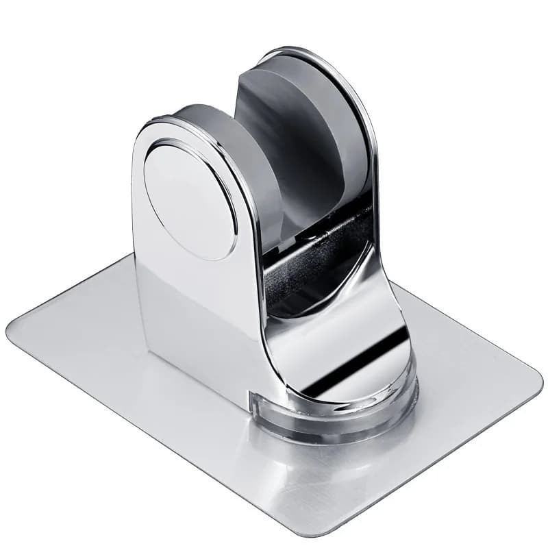 1/2PCS Staffa per soffione senza punzonatura Ventosa adesiva forte Base fissa Staffa per soffione doccia universale Accessorio per il bagno