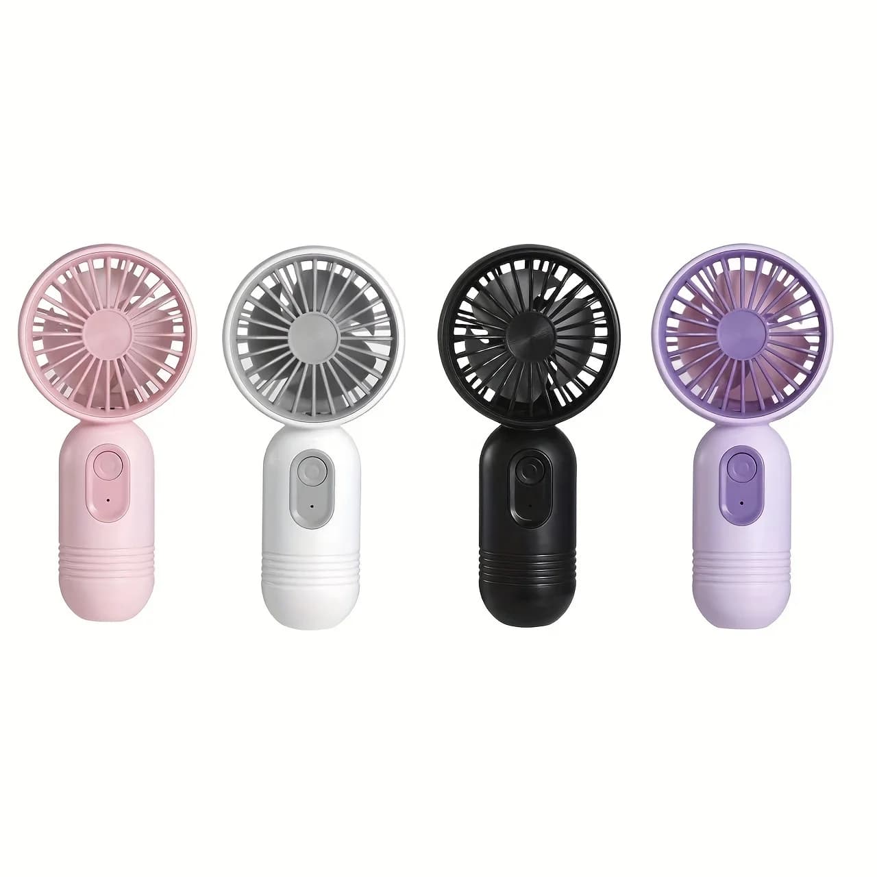 Mini Ventilatore Portatile USB Ricaricabile, Ventilatore Personale con Controllo a Pulsante per Uso Interno ed Esterno, Ufficio e Viaggi