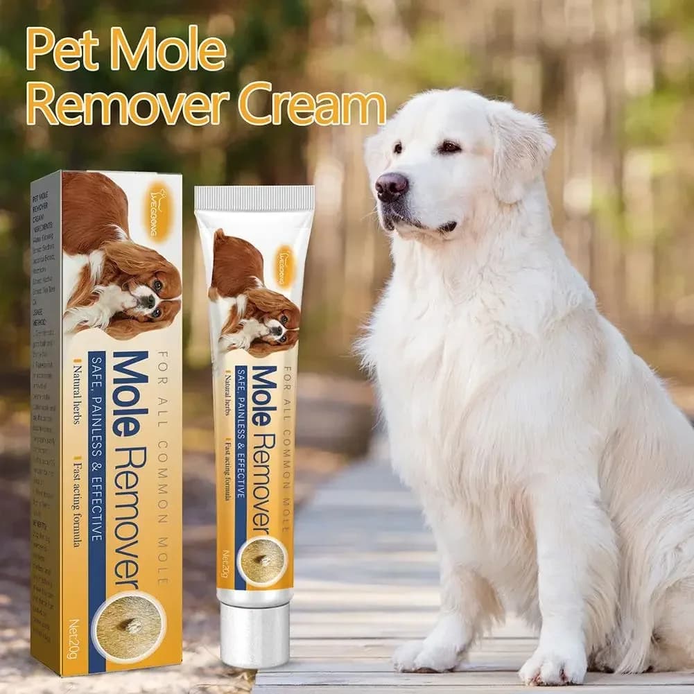 Pelle di animale domestico Nevus Veloce Naturale Trattamento delicato Unguento Efficace Cura della pelle di mais a lunga durata Crema per la rimozione delle verruche per cani e gatti 20g