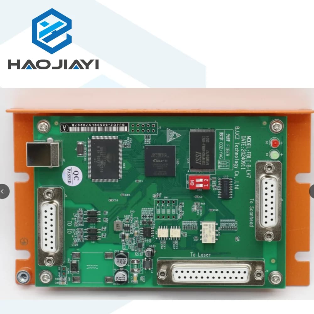 LV7A Laser Marking Control Board for Fiber CO2 Engraving Machine with Marking Card Function System Upgrade Replacement Parts