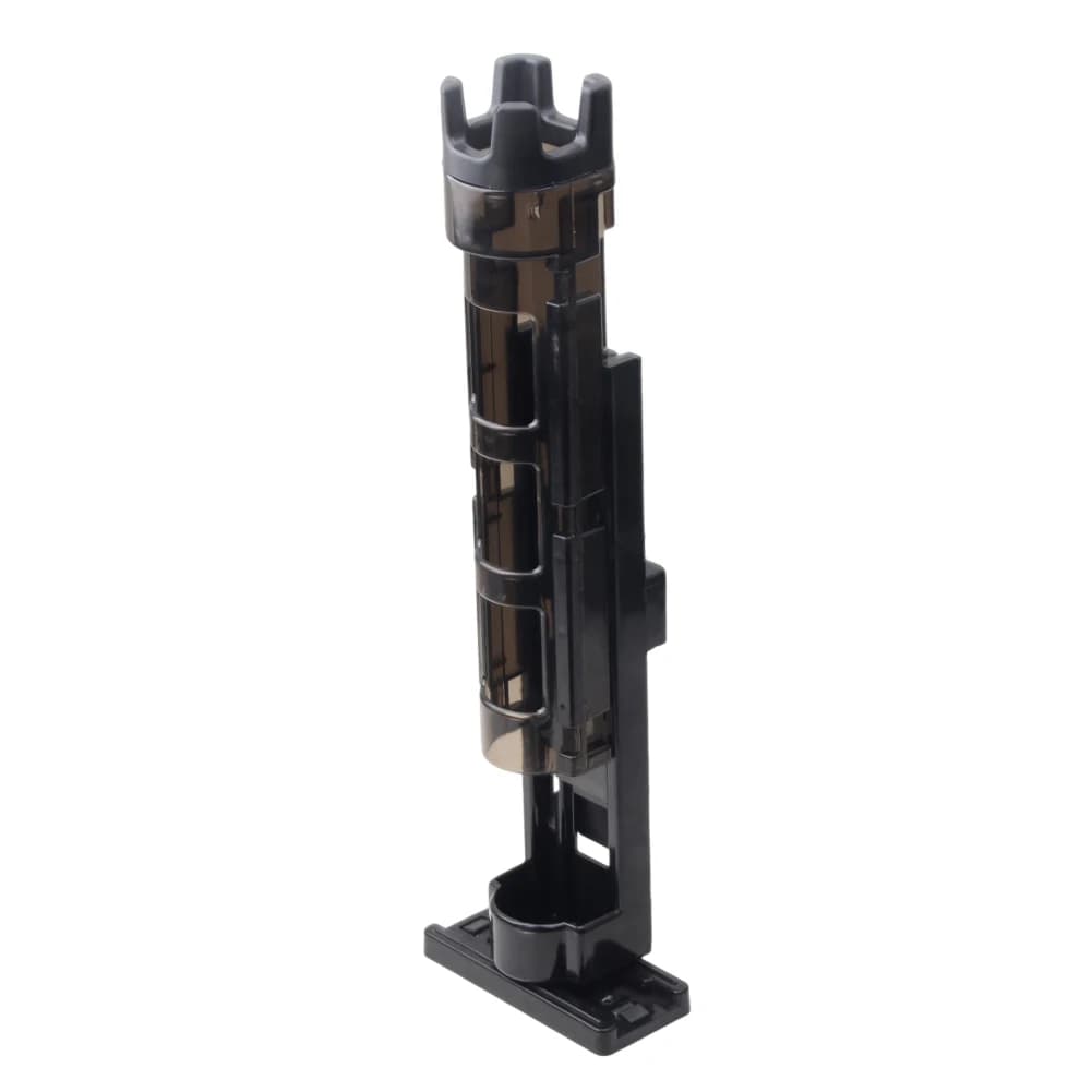 Scatola da pesca in plastica supporto per canna scatola da pesca staccabile staffa di visualizzazione per canna accessori per esterni con Design a scatto portatile regolabile
