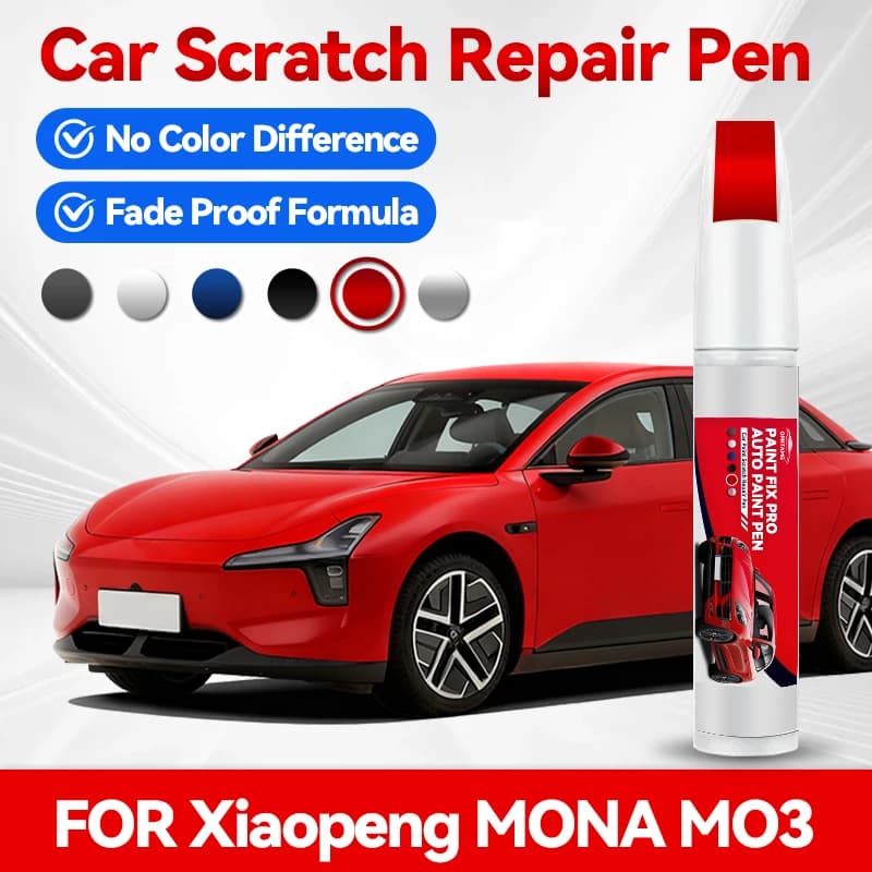 Car paint pen For Xiaopeng MONA MO3 auto paint concealer pencil acrylic paints body repair car accessories automotive detailing