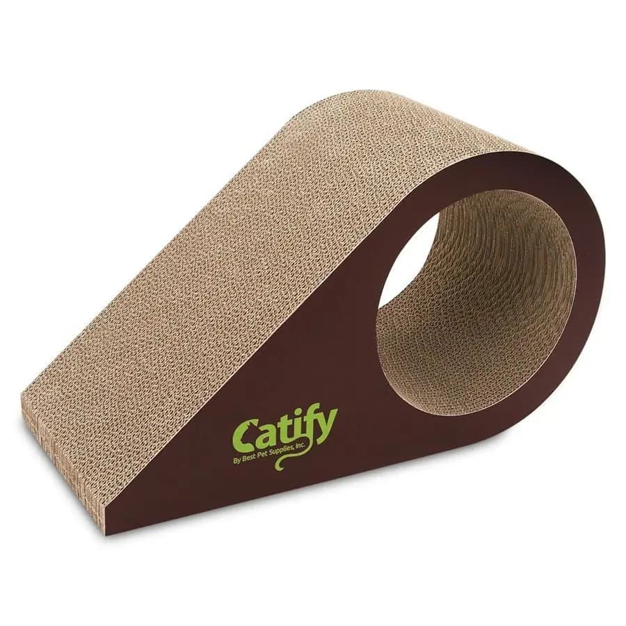 Forniture per animali domestici Tiragraffi per gatti Catify, Divertenti tiragraffi interattivi, pali, sicuri per artigli, salvaspazio per mobili Supporto per giochi al coperto Natu