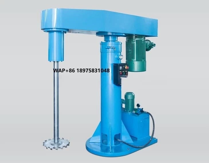 High Speed Disperser Liquid Mixer Agitator Paint Mixing Machine Dispersing Equipment for Printing Ink Oil Emulsion